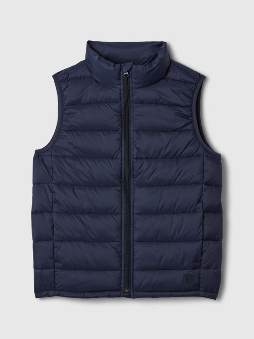 Kids Recycled Lightweight Puffer Vest