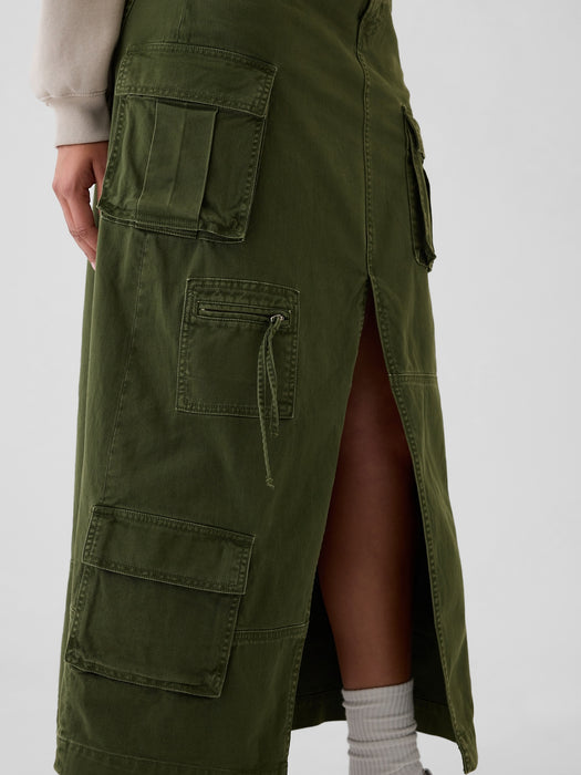 Cargo Maxi Skirt