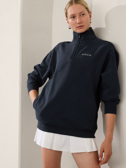 Forever Fleece 1/4 Zip Sweatshirt