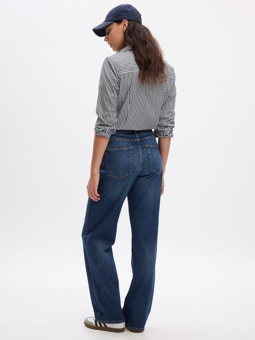 Mid Rise '90s Loose Jeans