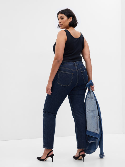 High Rise '90s Straight Jeans