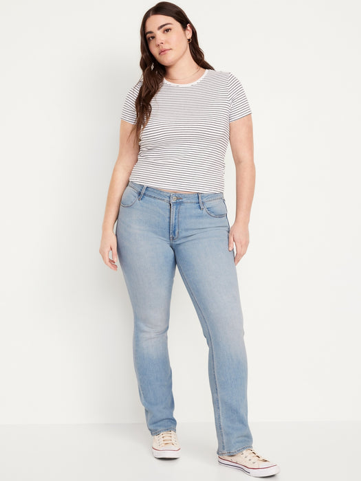 Mid-Rise Wow Boot-Cut Jeans