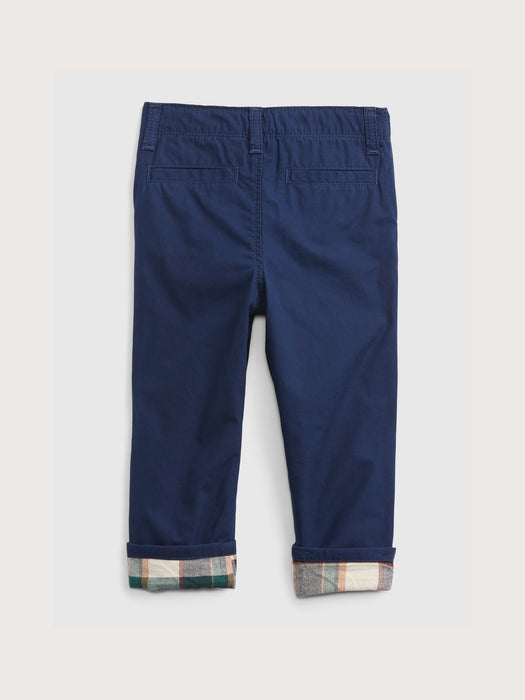 Toddler Lined Khakis