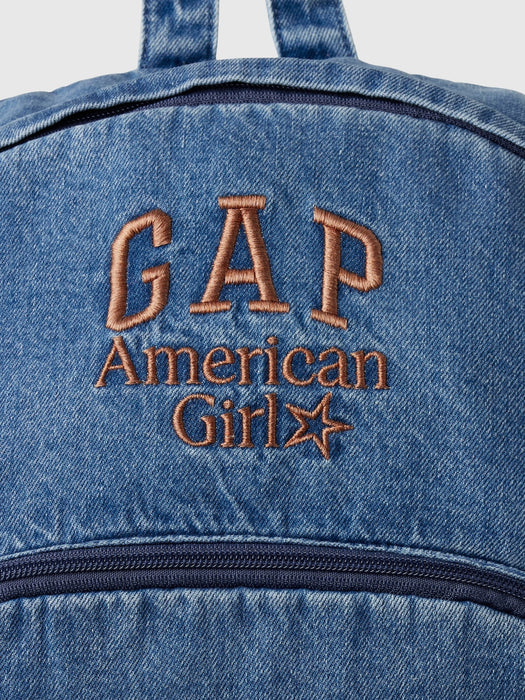 Gap &#215; American Girl Logo Denim Backpack