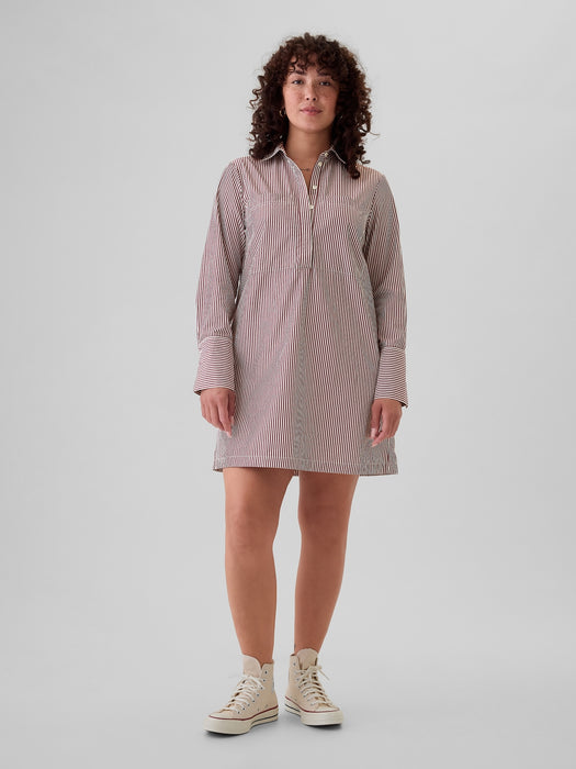 Organic Cotton Mini Shirtdress