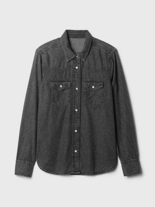 Denim Western Shirt