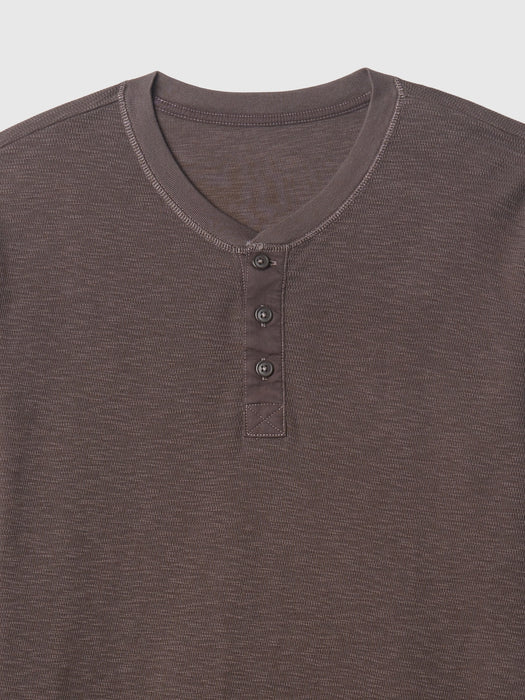 Waffle Henley T-Shirt