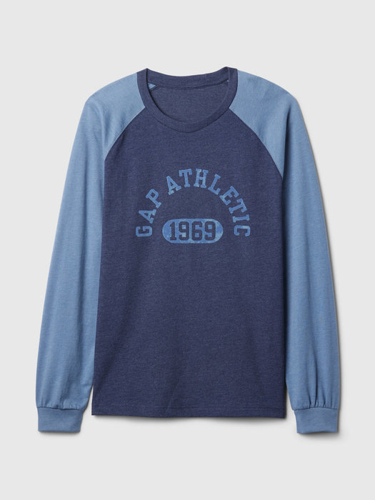 Gap Athletic Logo Raglan T-Shirt