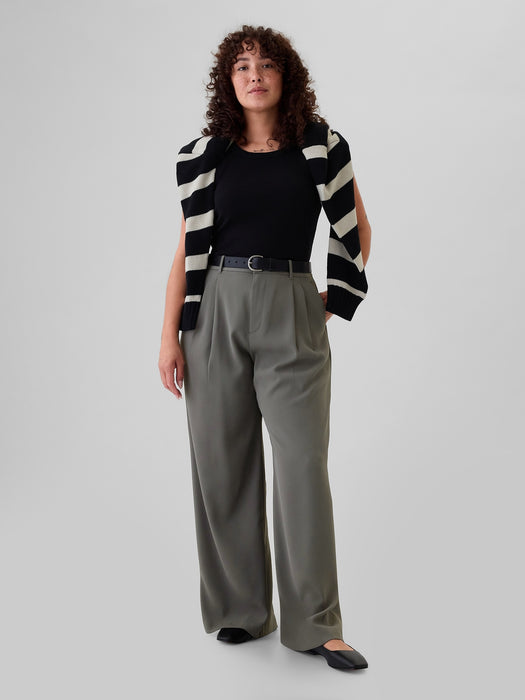 365 High Rise Pleated Trousers