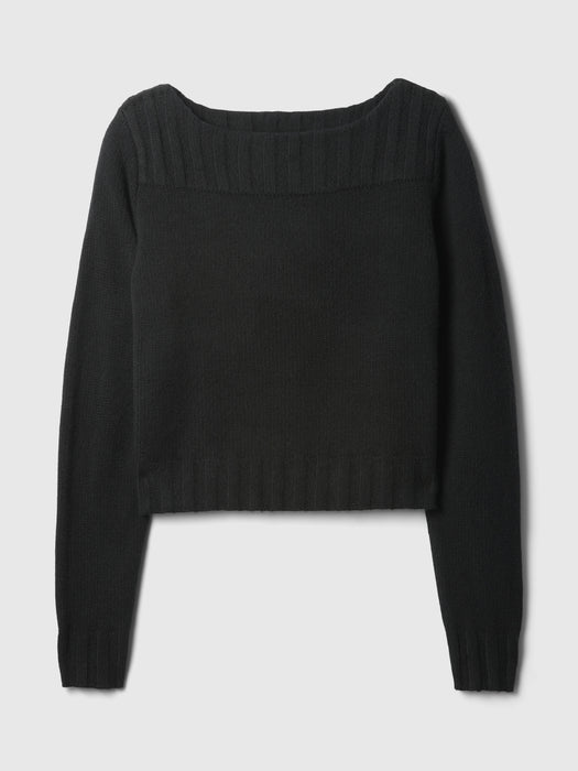 CashSoft Boatneck Sweater