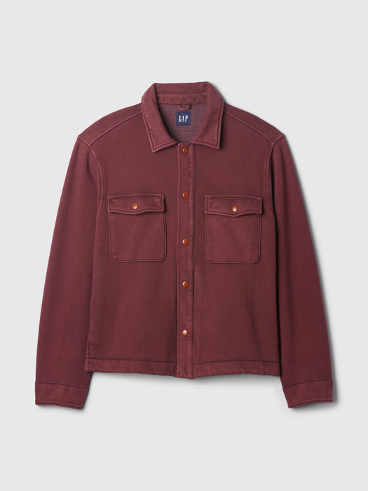 Heavyweight Fleece Shirt Jacket