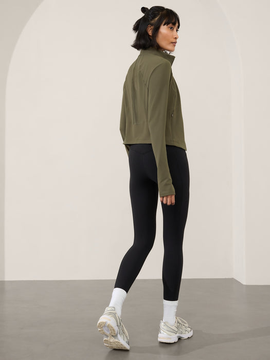 Salutation Crop Mesh Jacket