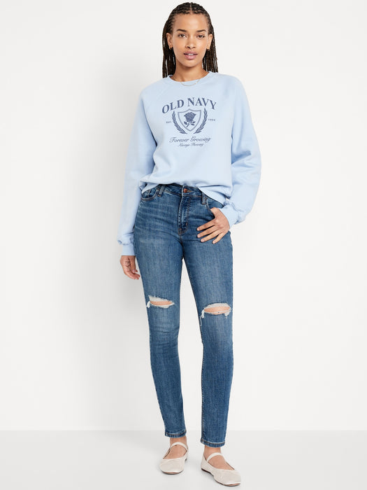 High-Waisted Rockstar Super-Skinny Jeans