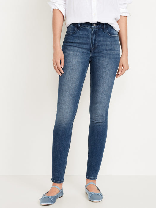 High-Waisted Wow Super-Skinny Jeans