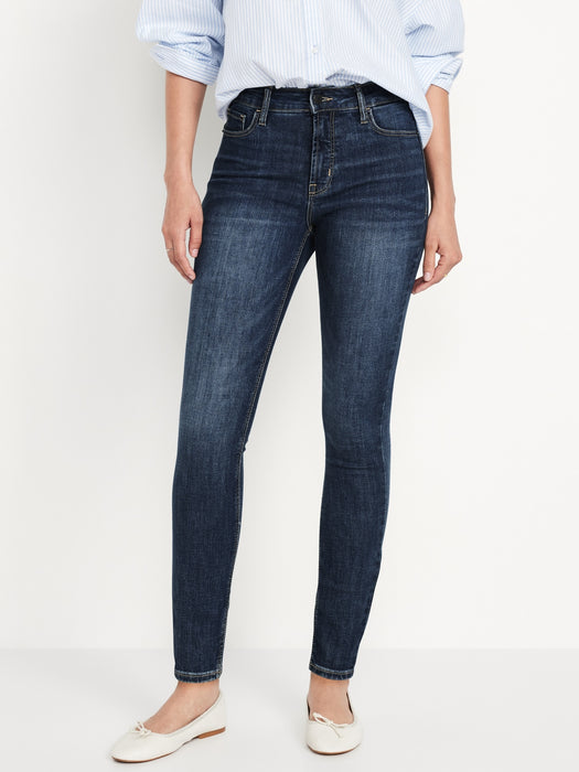 High-Waisted Rockstar Super-Skinny Jeans