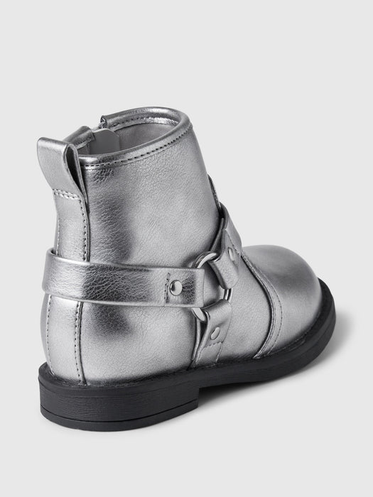 babyGap Metallic Moto Boots