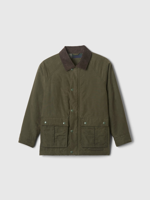 Kids Waxed Canvas Field Jacket