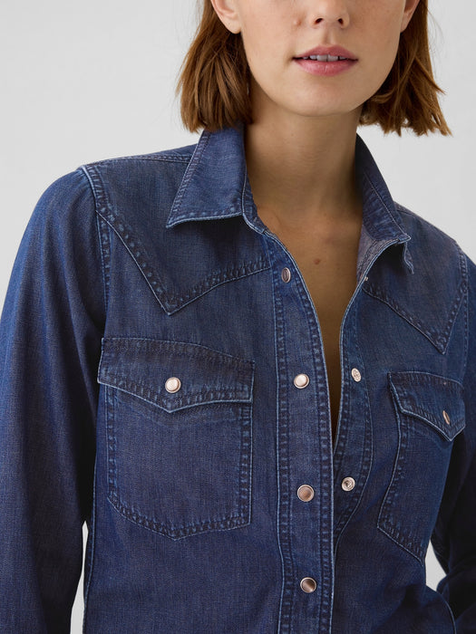 Denim Western Shirt