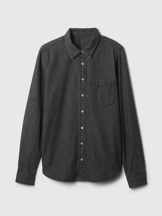 Organic Cotton Denim Classic Shirt