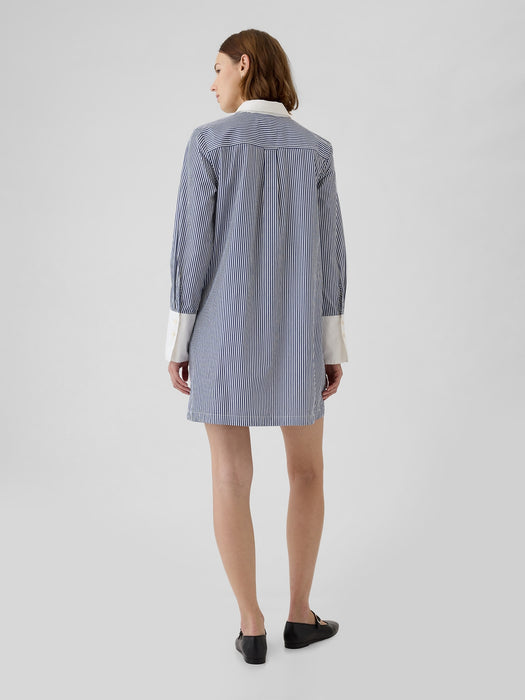 Organic Cotton Mini Shirtdress