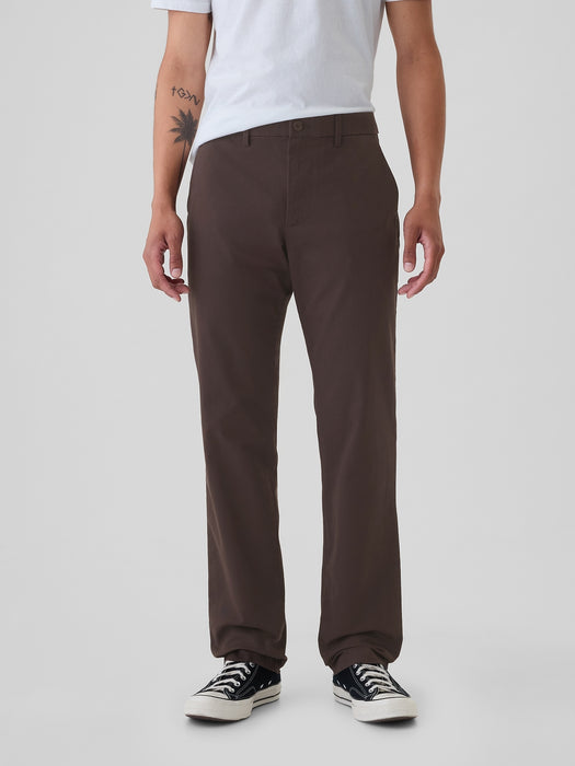 Modern Khakis in Straight Fit with GapFlex