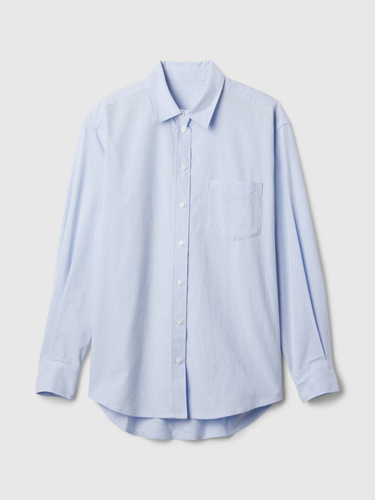 Organic Cotton Oxford Big Shirt