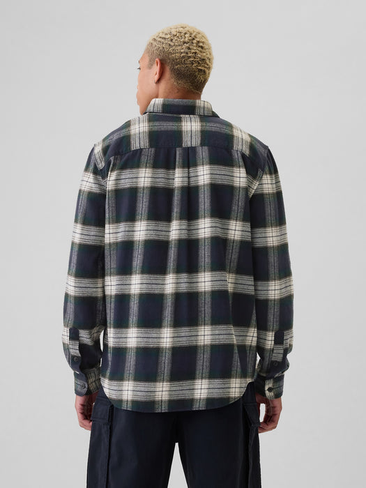 Organic Cotton Flannel Shirt