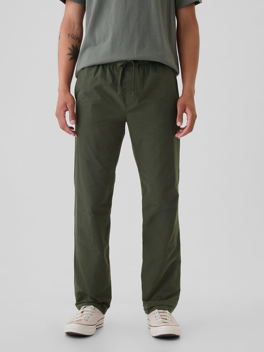 Tech Pull-On Straight Pants