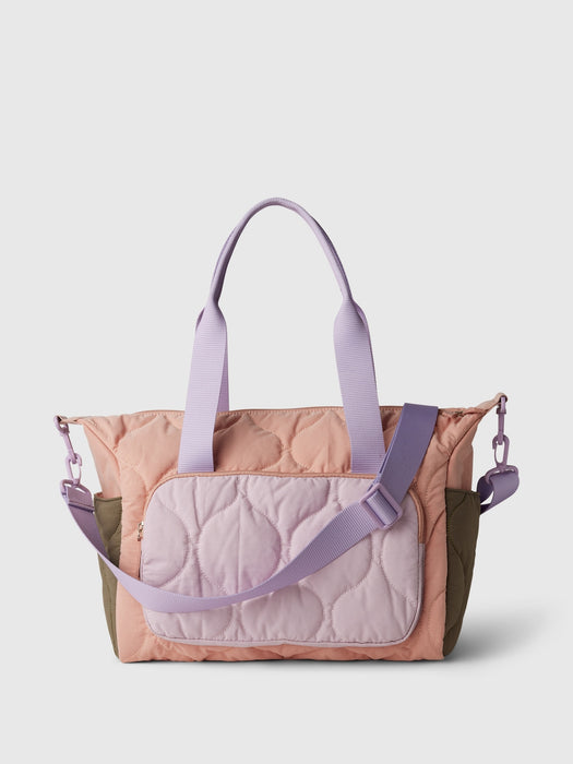 Kids Quilted Weekender Bag