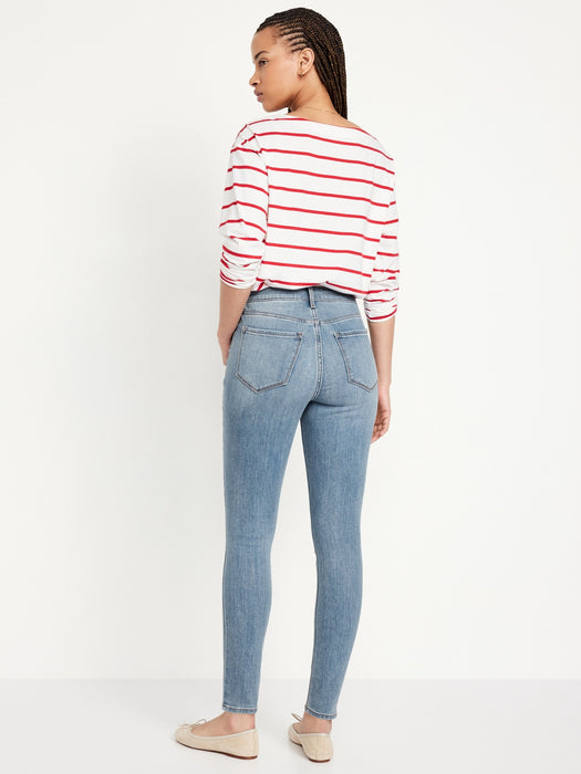 High-Waisted Wow Super-Skinny Jeans