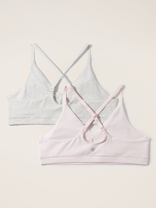 Athleta Girl Right Moves Adjustable Bra 2-Pack