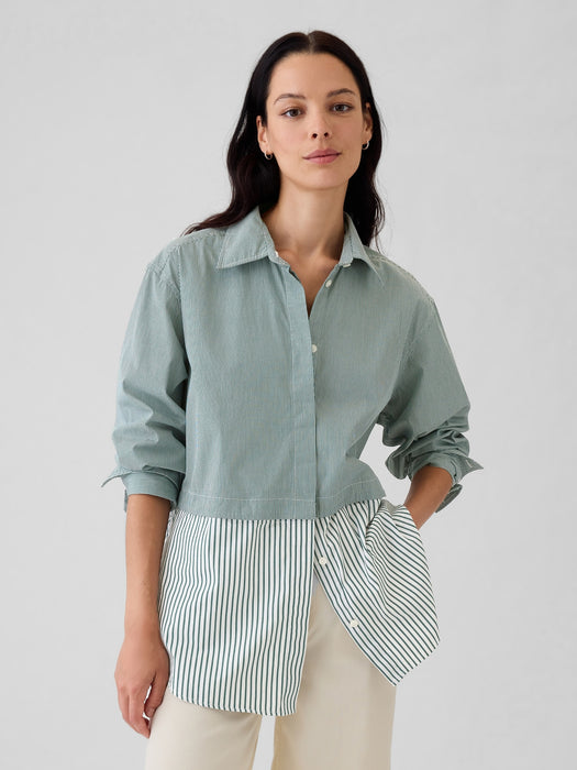 Organic Cotton Convertible Big Shirt