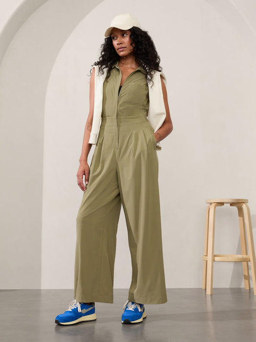 Brooklyn Heights Wide Leg Jumpsuit