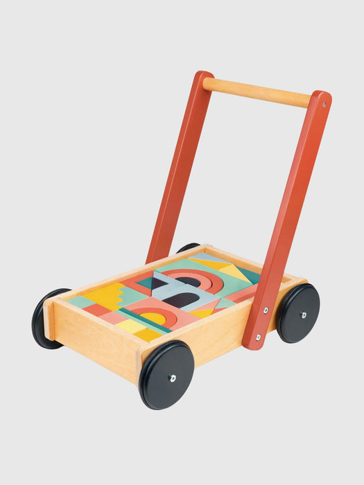 Bambino Block Toddler Trolley Toy