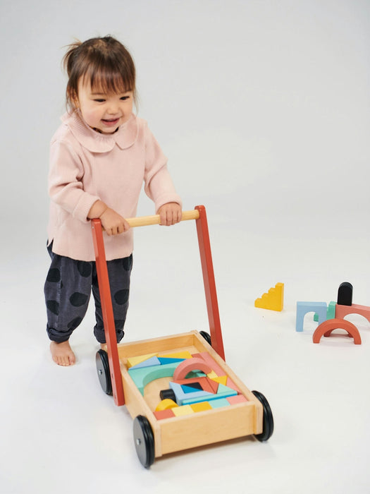 Bambino Block Toddler Trolley Toy