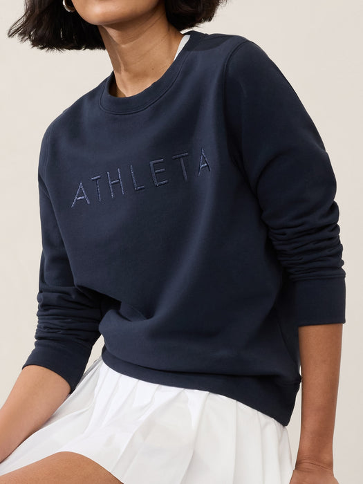 Logo Fleece Crewneck Sweatshirt