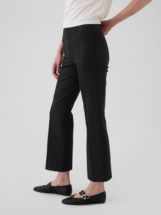 High Rise Ponte Crop Kick Pants