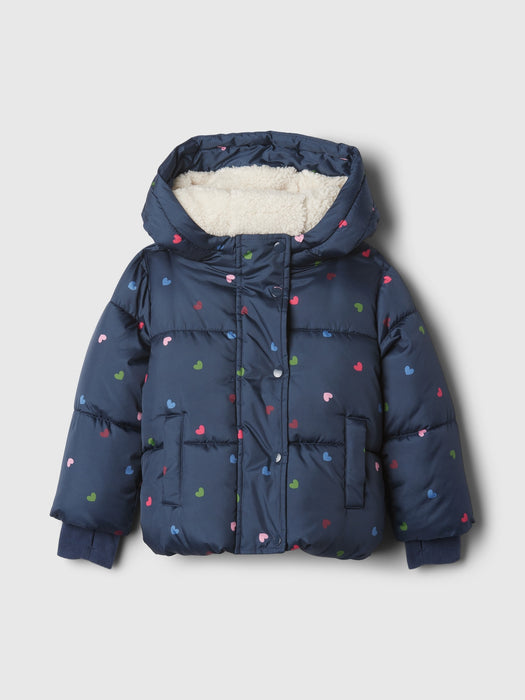 babyGap Recycled Nylon Cozy Puffer Jacket