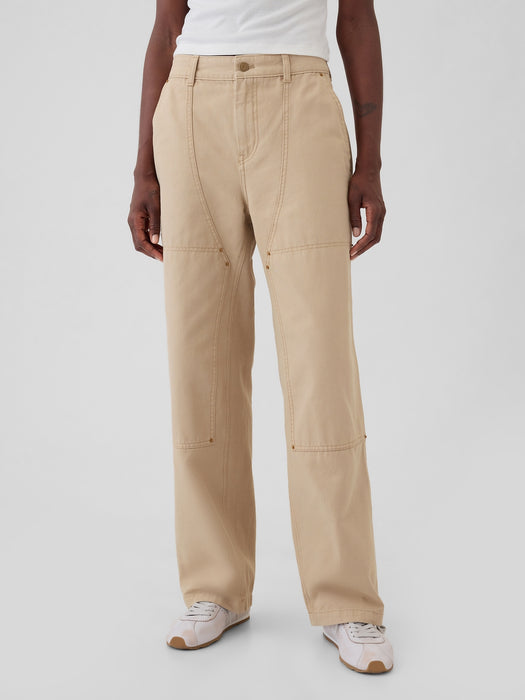 High Rise Double-Knee Carpenter Pants