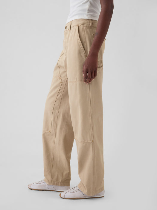 High Rise Double-Knee Carpenter Pants