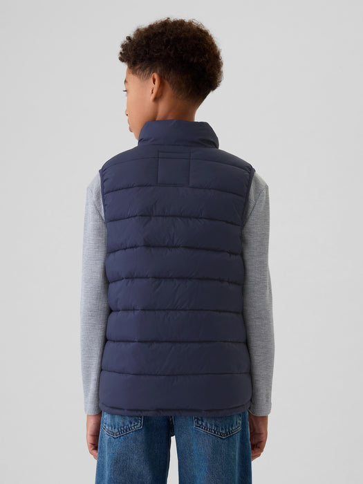 Kids Recycled Lightweight Puffer Vest