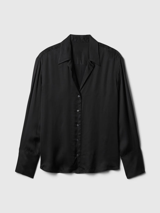 Satin Relaxed Shirt