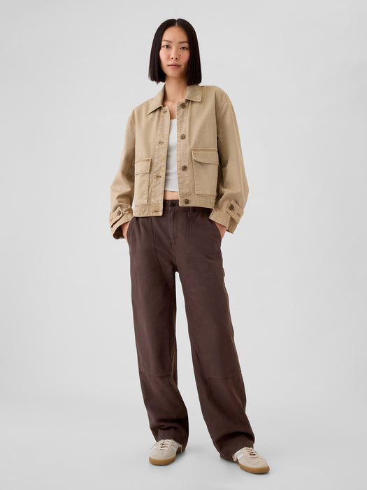 High Rise Double-Knee Carpenter Pants