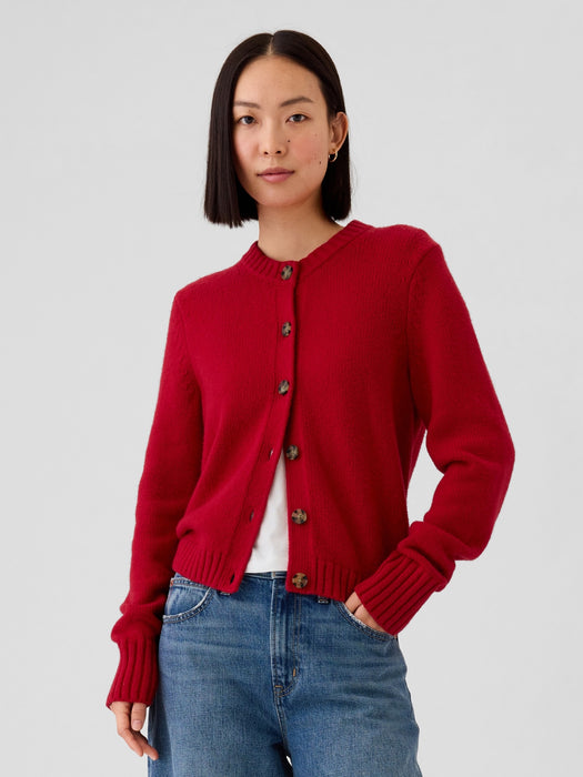 CashSoft Cropped Cardigan