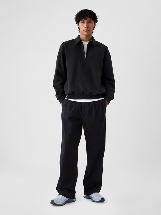 Heavyweight Half-Zip Pullover