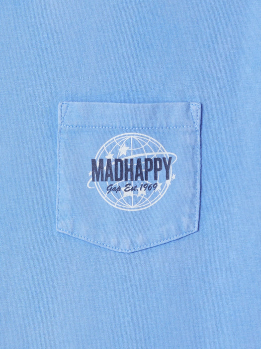 gap & madhappy kids globe pocket tee