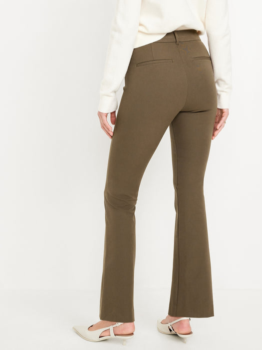 High-Waisted Pixie Flare Pants