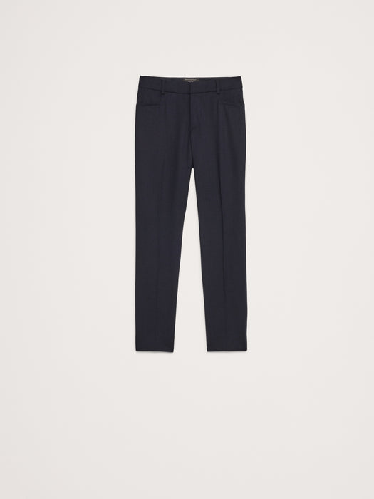 Siena Slim Italian Wool Ankle Pant