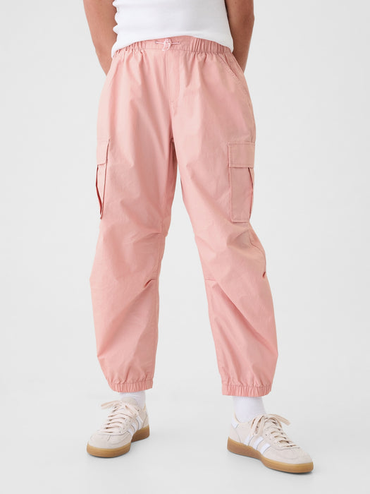 Kids Pull-On Cargo Parachute Pants