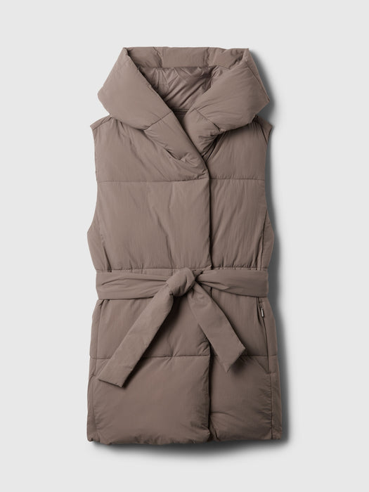 Duvet Wrap Puffer Vest